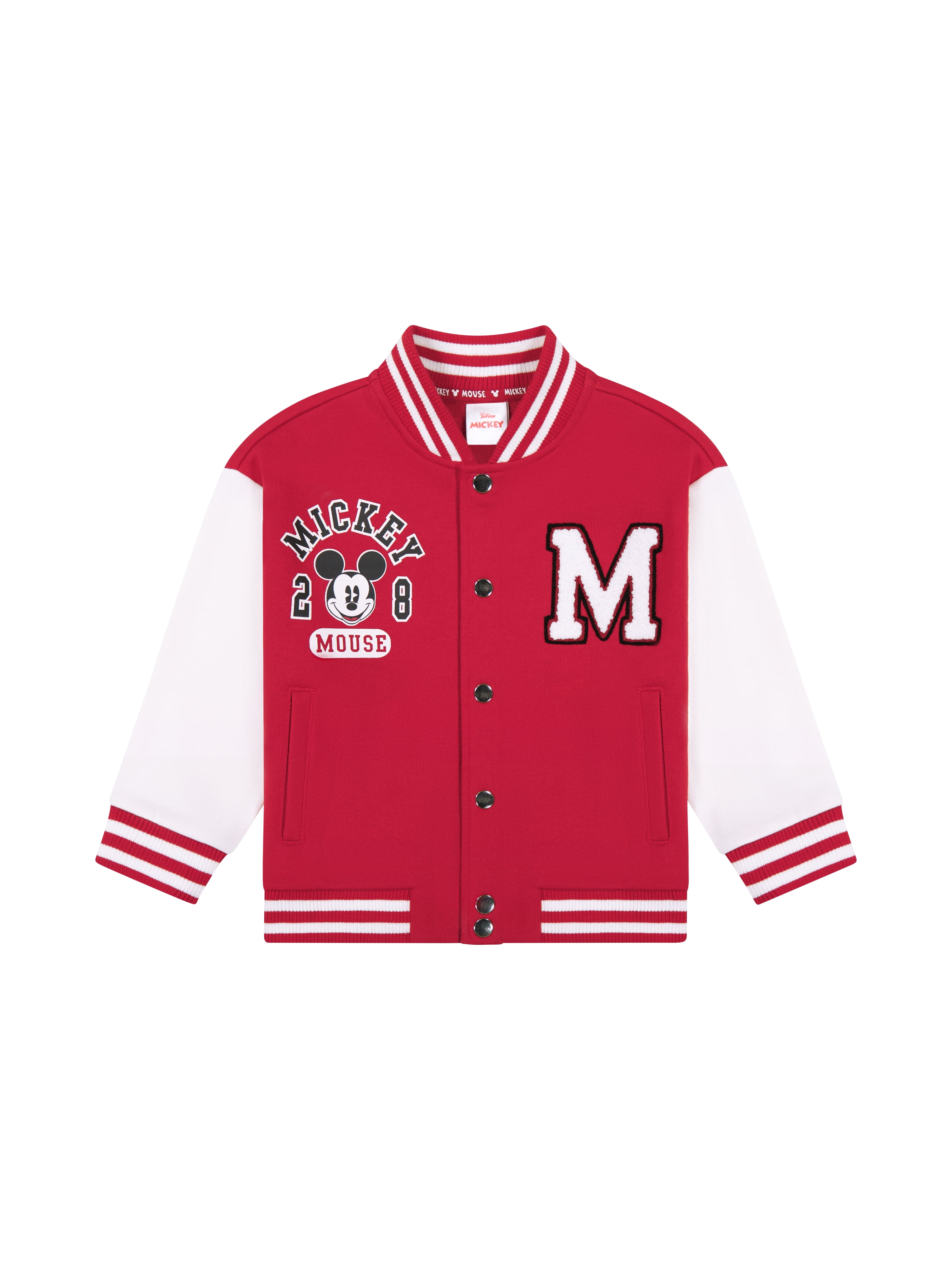 Mickey Mouse Toddler Boy Bomber Jacket, Sizes 12M-5T
