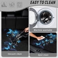 thumbnail image 5 of HUISEFOR Blue Butterflies Car Trunk Mat 29" x 39" Non-Slip Anti-Scratch All Weather Trunk Protection Cargo Liner Easy To Clean Suitable for Most Car Models, 5 of 7
