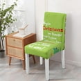 thumbnail image 5 of Chair Covers for Dining Room Chairs Stretch Printed Dining Chair Cover Set Of 4,Washable Elastic Kitchen Chair Slipcovers, Removable Seat Protector for Home or Party, 5 of 8