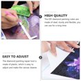 thumbnail image 3 of BEADCEST 4pcs Plastic Beading Tools Kit Silver Measuring Ruler For Craft Making And DIY Tools, 3 of 8