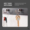 thumbnail image 3 of 20pcs Round Numbered Tags Stainless Steel Number 1-20 Tags Metal Key Tags, 3 of 6
