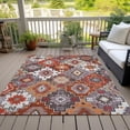 thumbnail image 3 of Dalyn Rugs Machine Washable Indoor/Outdoor Chantille ACN2123 Paprika 2'6" x 3'10" Rug, 3 of 9