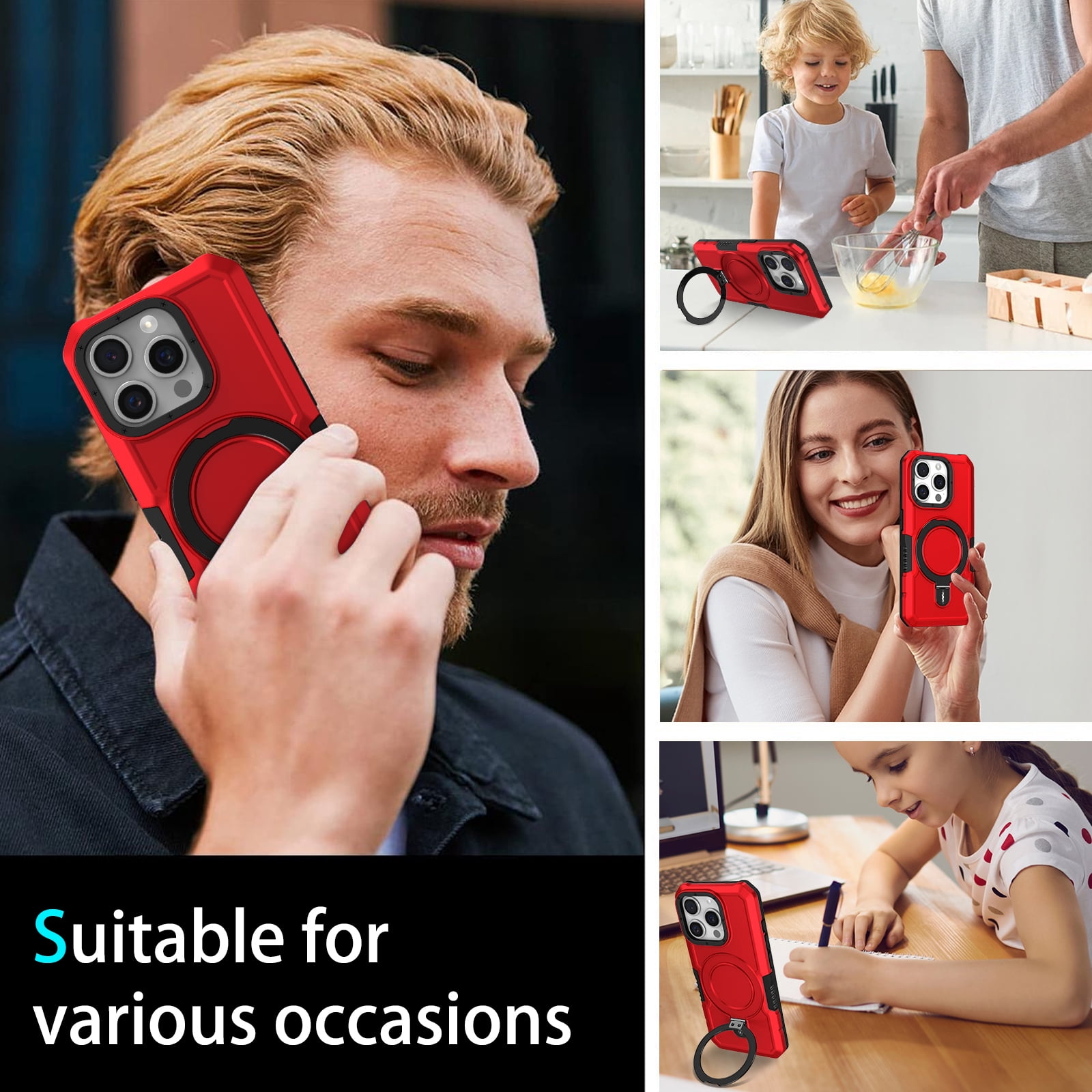 Outdoor Hülle Für IPhone SE 2022/2020, IPhone 7 & 8 – Rosa, Ultra Slim & Stoßfest