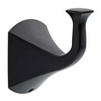 Delta PRC35-MB Pierce Bath Towel & Robe Hook Matte Black Finish