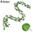 thumbnail image 4 of 2-Meter Artificial Ivy Garland with Silk Leaves and Plastic Rattan for Home Wedding and Party Decor, 4 of 7