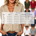 thumbnail image 4 of Vrorvz Womens Shirts Long Sleeve V Neck Top Casual Dressy Business Work Blouses Fall Outfits for Ladies, 4 of 5
