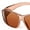 Brown-Brown Lens, variant on TINHAO Polarized Fit Over Sunglasses Wrap Around Shades Wear Over Glasses UV400 Protection for Driving