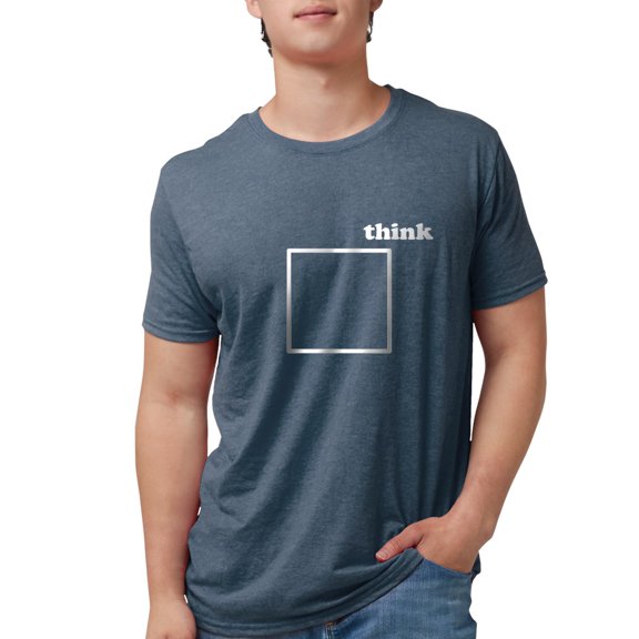 CafePress - Think Outside The Box T Shirt - Mens Tri-blend T-Shirt