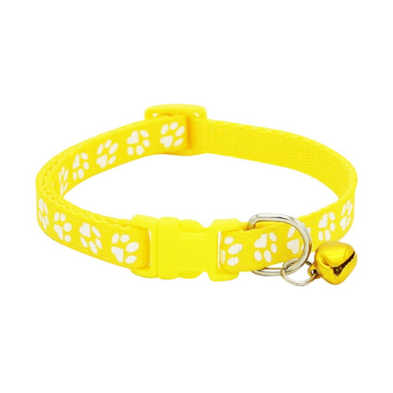 Breakaway Personalized Dog Cat Collars for Pet Puppy Kitten Bell Tassel & ID Tag