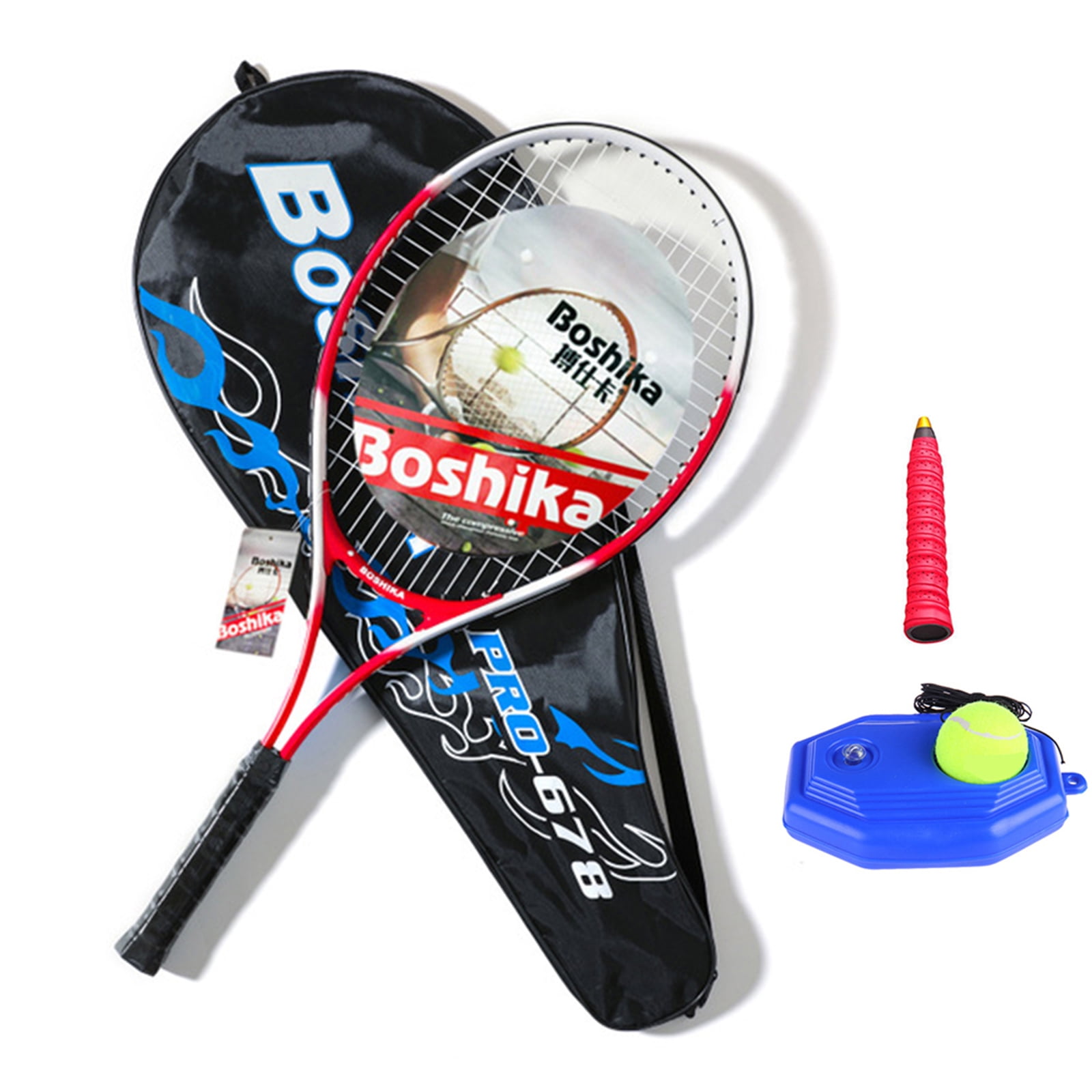 Aluminum Alloy Tennis Racket Lightweight Shockproof Tennis Racquet with