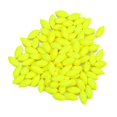 thumbnail image 2 of Ymiko 100Pcs 12mm Oval Hard Rig Beads Sea Fishing Lure Floating Float Tackles Plastic❤, 2 of 2