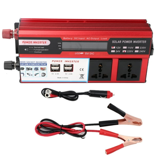 Solar Power Converter,Car 750W Solar Power Power Converter Inverter Professionally Tested