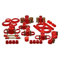 Energy Suspension 94-98 Ford Mustang Red Hyper-flex Master Bushing Set