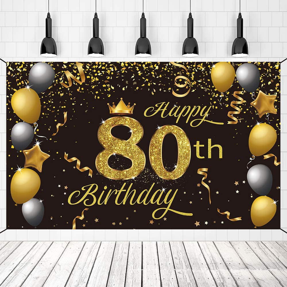 Nếu bạn đang chuẩn bị cho một bữa tiệc sinh nhật 80 tuổi tuyệt vời, hãy xem những banner sinh nhật 80 tuổi đầy màu sắc để tạo nên bầu không khí tươi trẻ cho bữa tiệc.
