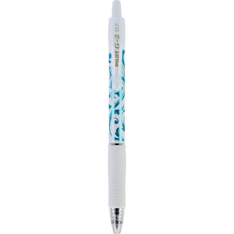 Pilot G2 Fashion Premium Gel Pen Retractable Fine 0.7 mm Five Assorted Ink and Barrel Colors 5/Pack