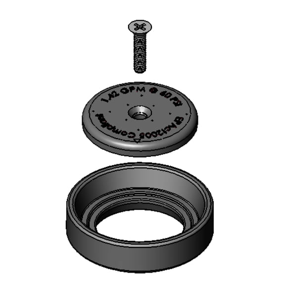 T&S Brass B-24K Spray Face Bumper & Screw Repair Kit, Exterior Automotive Accessories