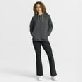 thumbnail image 3 of Women's Fanatics Black Vegas Golden Knights Authentic Pro Rink Raglan Full-Zip Hoodie, 3 of 7