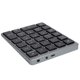 thumbnail image 2 of Bluetooth Numeric Keypad, Computer Numeric Keypad Portable Mechanical Numeric Keypad Numeric Keypad  For Desktop Computers For Notebook ANGGREK Numeric Keypad, 2 of 8