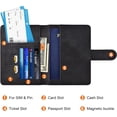 thumbnail image 5 of Passport Holder for Travel Essentials, Passport Wallet Cover Case for Travel Accessories,Passport Book Holders for Women and Men, 5 of 8