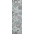 thumbnail image 2 of Addison Rugs Mayfield Premium Machine Washable Transitional Geometric Mint Runner Rug, 2'3" x 7'6", 2 of 6
