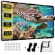 thumbnail image 1 of Pantalla de proyector HUANYINGBJB 4K 16:9 HD 200 cm trasera delantera, 1 of 6