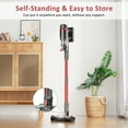thumbnail image 4 of PrettyCare  Cordless Vacuum Cleaner 60kPa with 55min Runtime 5-stage advanced filtration for Carpet Hard Floor 3-speed adjustment with LED, 4 of 12