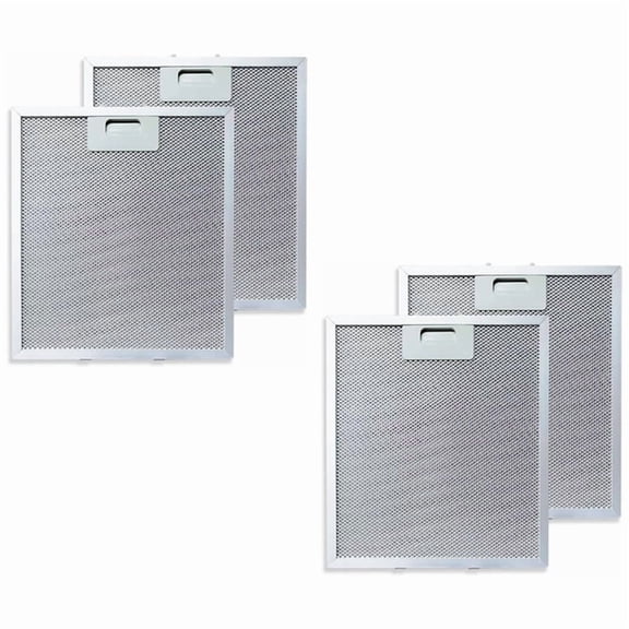 Aluminium Range Hood Grease Filter - Metal Mesh Ventilation Aspirator for Kitchen Extractor, Cooker Hood Replacement