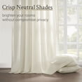 thumbnail image 3 of Cortinas Topfinel Pinch plisadas semitransparentes de 240 x 245 cm, 2 paneles, 3 of 8