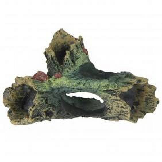 Hollow Tree Trunk for Aquarium Decoration, Resin Fish Tank Ornament, Betta Fish/Small/Tinny Fish Hideouts Wood House
