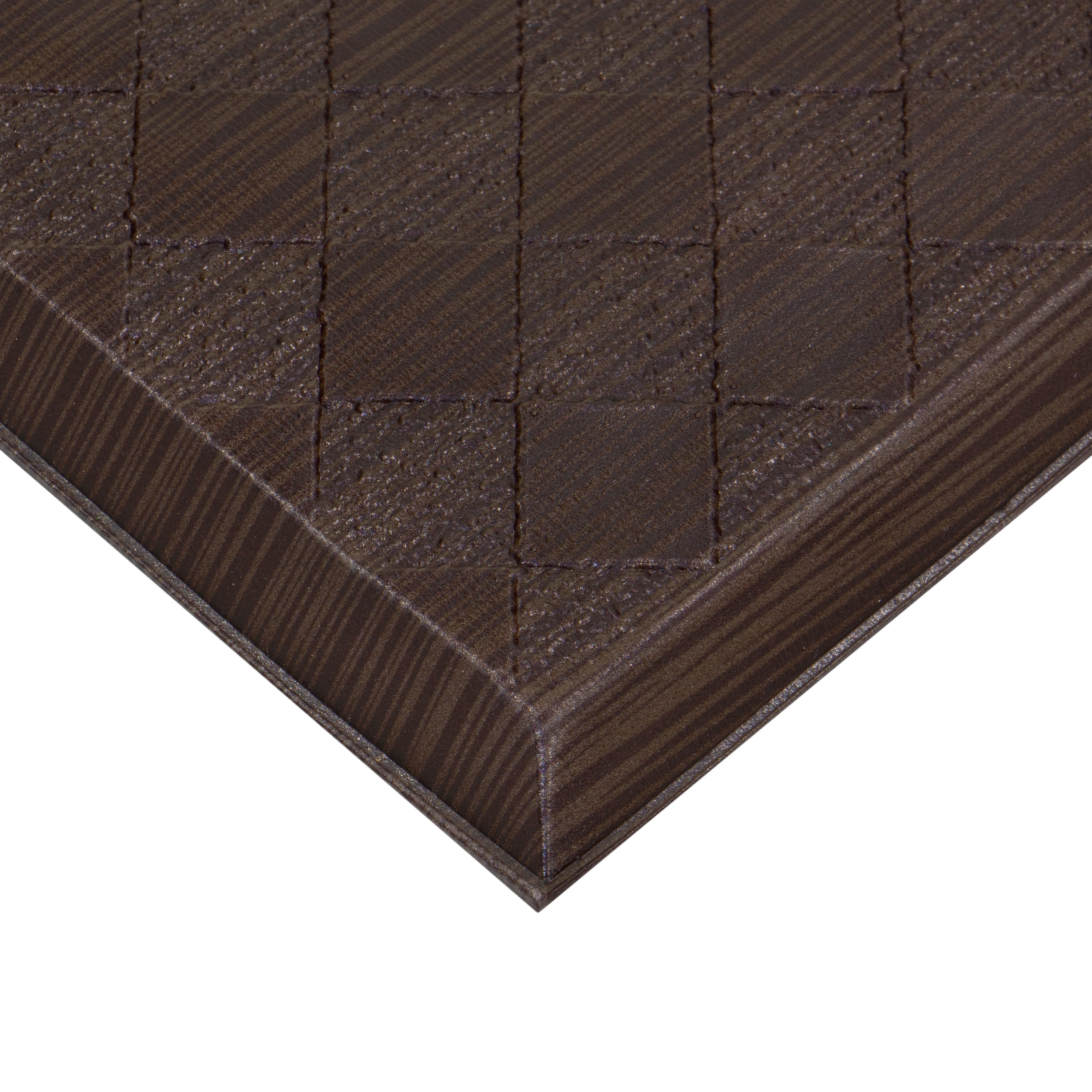 Mainstays Comfort Mate D Kitchen Mat; Brown, 1.5' x 2.5'