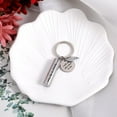 thumbnail image 4 of HOTYA Vintage Memorial Keepsake Keychain Stainless Steel Cylinder Cremation Ashes Gift, 4 of 7