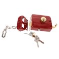 thumbnail image 2 of Minkissy Slide Bolt Practical Steel Door Lock Security for Fences 1Set, 2 of 4