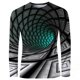 thumbnail image 3 of Sudadera holgada de manga larga con cuello redondo para hombre, diseño divertido, elasticidad, moda vintage de los años 90, jerséis para hombre, tendencias 2024, 3 of 5