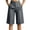 Dark Gray, variant on jjayotai Shorts for Women High Waist Pleated Shorts Wide Leg Loose Fitted Striped Short Summer Business Casual Shorts with Pockets