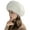 White, variant on YM YOUMU Women Faux Fur Cossack Beanie Hat Ushanka Ski Russian Winter Warm Cap