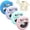Purple + Pink + Blue + Mint Green, variant on YUNOVA Airtag Holder for Kids discreet, 4 Pack Silicone with Safety Pins, GPS Tracker Case for Toddlers Children Elderly, Waterproof Airtag for Kids Hidden Inside Clothes Backpack Luggage