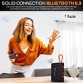 thumbnail image 6 of Aquabeat Mini Portable Waterproof Bluetooth Speaker – Hi-Fi Sound, TWS Stereo, RGB LED Lights, Micro SD Card, USB Disk, FM Radio and Hands-Free Calls, 6 of 7