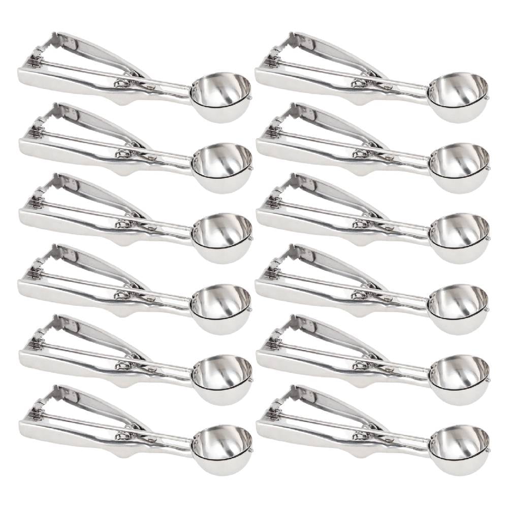 Fox Run 5357 Ice Cream Scoop Stainless Steel Large 2-5/8 in Spring Action 12-pk for sale online 