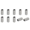 thumbnail image 1 of Unique Bargains Adaptateurs Filetage Manchon Réducteur Écrou M6x1.0 Mâle à M4x0.7 Femelle pour Réparer Insert Écrou Vis Réducteur 12mm 10 Pcs, 1 of 5