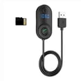 thumbnail image 4 of Receptor 5.0 Compatible Con Dientes Coche Adaptador USB AUX para Altavoz Manos Libres Color Azul, 4 of 9