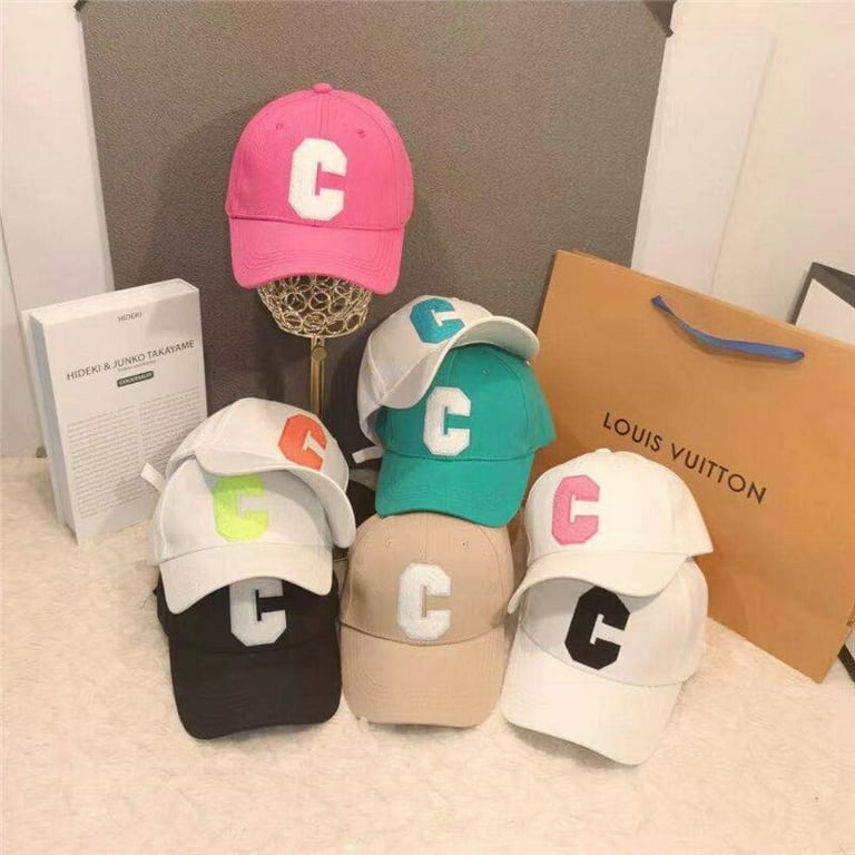 Baseball Cap for Women Cotton Soft Embroidery Letter C Summer Caps for  Women Men Snapback Hats Kpop Casquette 