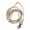 Khaki Swivel Hook, variant on Bungee Dog Leash Dog Training Leash with Handle Shock Absorbing Heavy Duty Nylon Portable Dog Leashes for Small/Medium Dogs Jogging Grooming Dark Hook