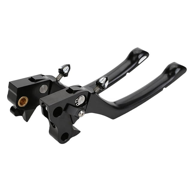 koolsoo Black Wide Blade Clutch Brake Rod Levers for