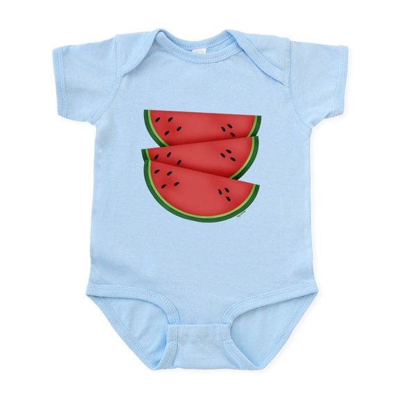 CafePress - Watermelon Infant Bodysuit - Baby Light Bodysuit