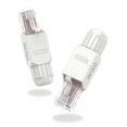 thumbnail image 1 of TianQi Connecteur RJ45 Sans Outil, Fiche de Terminaison de Champ CAT6, Fiche Modulaire Plaquée Or, Connecteur UTP CAT6 Sans Outil pour Câble Réseau 23 à 26 AWG, 2 Pack, Blanc, 1 of 5
