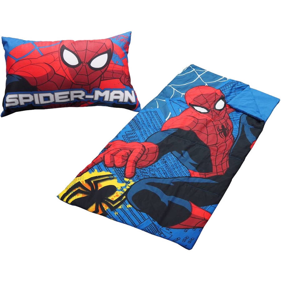 Marvel Spider-Man 2-Piece Sleeping Bag Set - Walmart.com