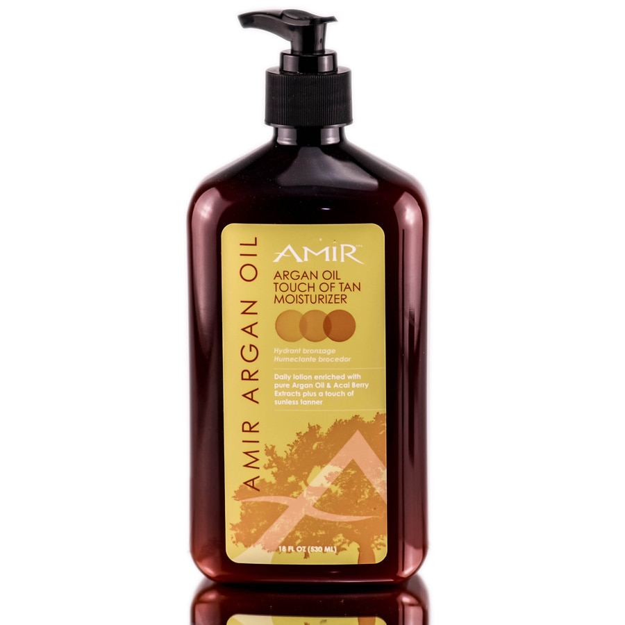 Amir Argan Oil Touch of Tan Moisturizer Size 18 oz