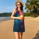 thumbnail image 3 of Disketp Cosmic Paint Swirl para Vestido sin Mangas para Mujeres, Vestidos de Verano para Mujeres, Casual y Holgado para la Playa, 3 of 7