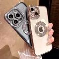 thumbnail image 4 of Funda De Lujo Con Purpurina De Diamantes For iPhone, 4 of 7