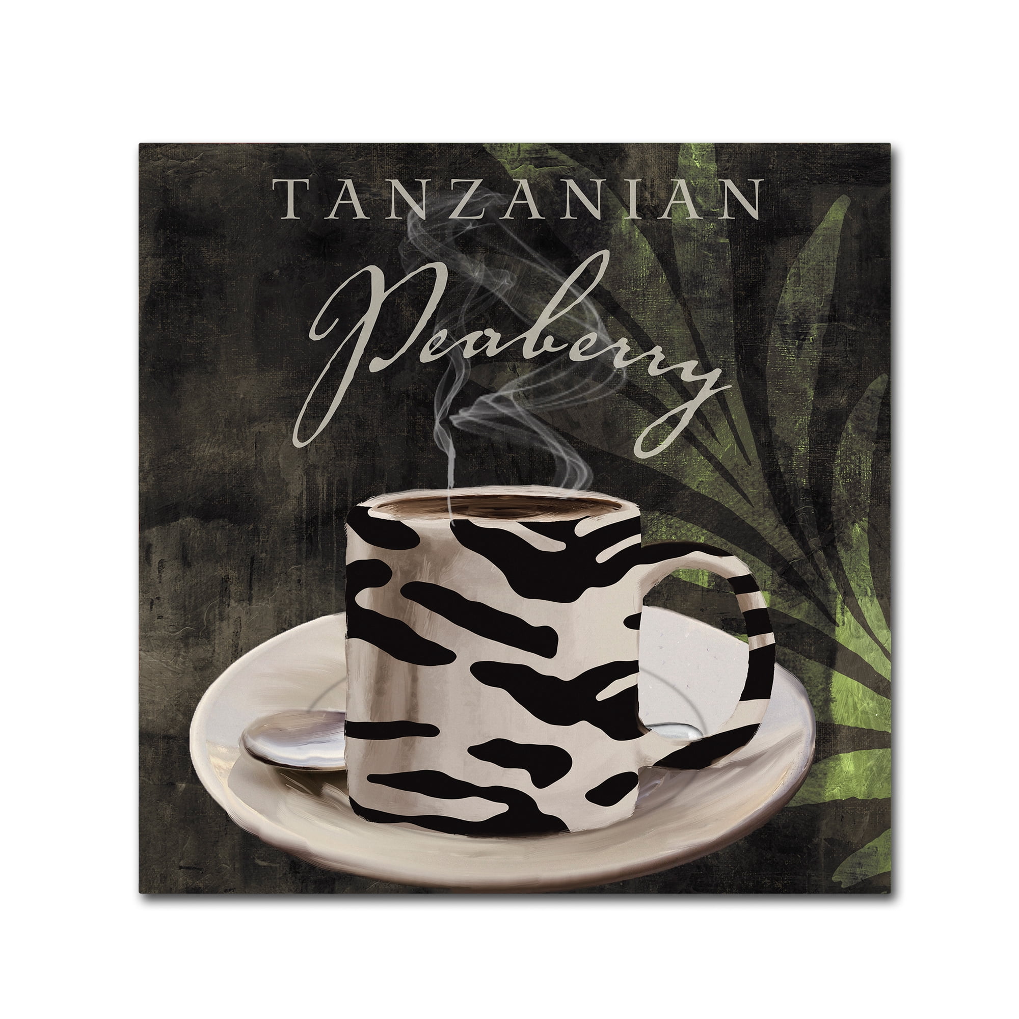 Trademark Fine Art "Afrikan Coffee II" Canvas Art by Color Bakery